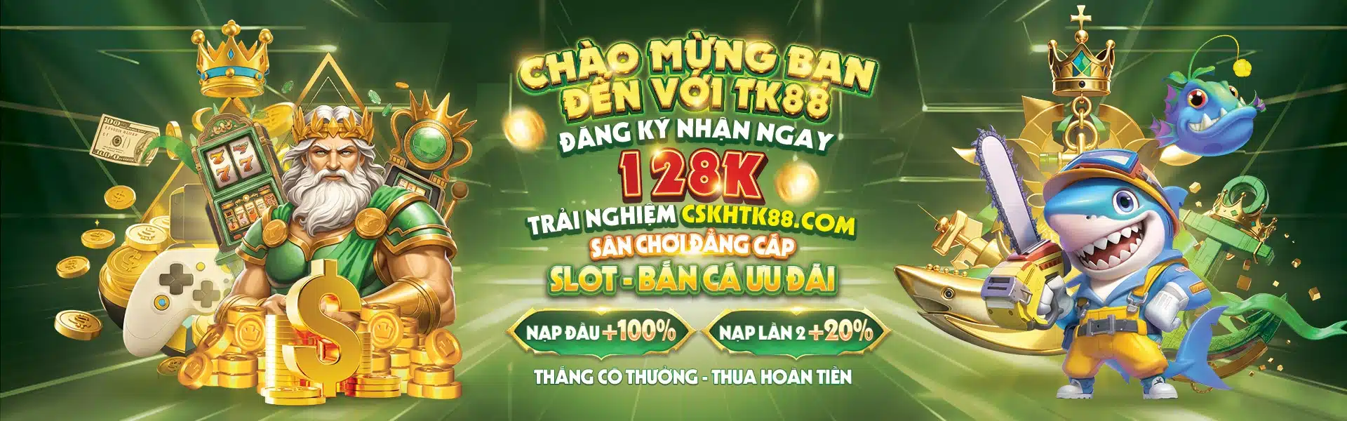 Chào mưng bạn đến với TK88 - Link đăng ký Tk88 nhận ngay 128k